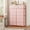 Pink, variant on EnHomee Large Dresser for Bedroom Furniture Dresser with 14 Drawers Fabric Tall Dresser Closet Dresser Chest of Drawers Clothes Storage Slim for Living Room Office, Rustic Brown Wood Grain Print