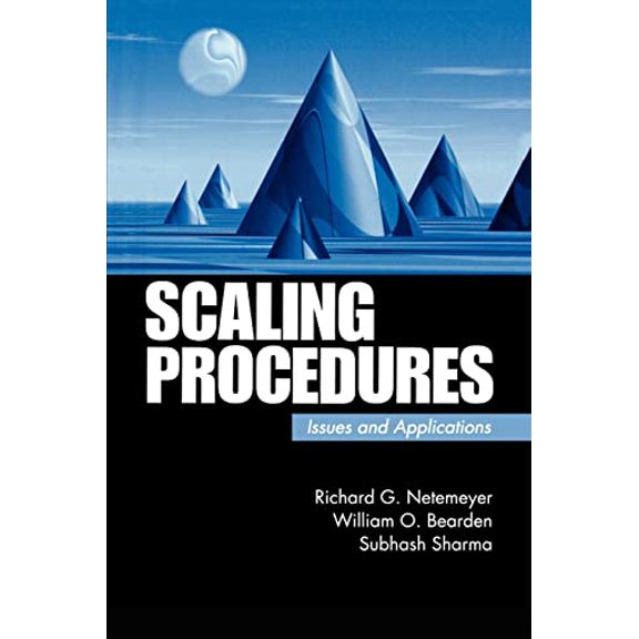 Pre-Owned Scaling Procedures: Issues and Applications (Paperback) 0761920277 9780761920274