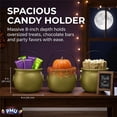 thumbnail image 6 of PMU 3 Pcs Gold Cauldron,8" Pot of Gold For St Patricks' day, Leprechaun Kettle, Plastic Cauldron for St. Paddy's Party, 6 of 8