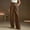 Coffee, variant on Womens High Waist Dress Pants Business Casual Work Office Pants Wide Leg Stretchy Lounge Trousers Loose Clothes White S