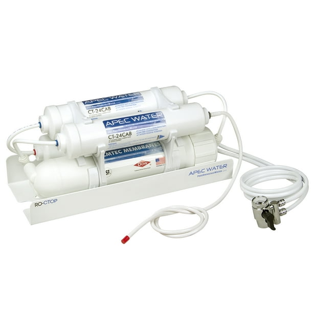 Apec Portable Countertop Reverse Osmosis Water Filter System Ro
