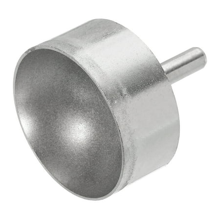 

Uxcell 45mm 100 Grits Diamond Mounted Point Spherical Concave Head Bead Grinding Bit