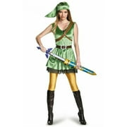 Disguise Legend of Zelda Link Women's Costume Junior 7-9 Female