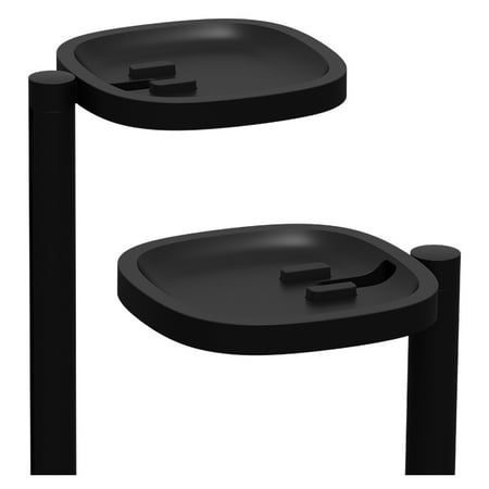 Sonos - Speaker Stands (2-Pack) - Black