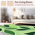 thumbnail image 2 of ODIKA 4'x6' Machine Washable Non-Slip Area Rug, Lush Meadow Inspired Abstract Geometric with Motifs High Traffic Rug, Green, 144066, 2 of 7