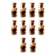 thumbnail image 4 of 10 caramelos falsos para casa de muñecas en miniatura (escala 1:12) en frascos de vidrio que se pueden abrir. Arcoíris, 4 of 9