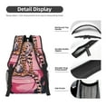 thumbnail image 4 of Disketp Cheetah On Toilet Humor Art Backpack for Women and Men, Lightweight Laptop Book Bag, Backpack for College -One Size, 4 of 6