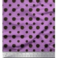 thumbnail image 1 of Soimoi Georgette Viscose Fabric Dots Dots Printed Craft Fabric by the Yard 42 Inch Wide, 1 of 3