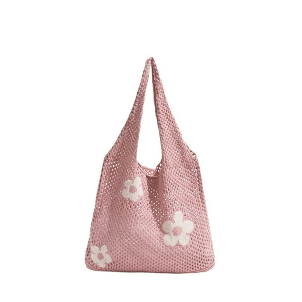 Bolsa de Compras de Reutilizable, Bolsa de Tejida para Almacenar Frutas y Verduras, Bolsa de Red Tejida para Comestibles. A
