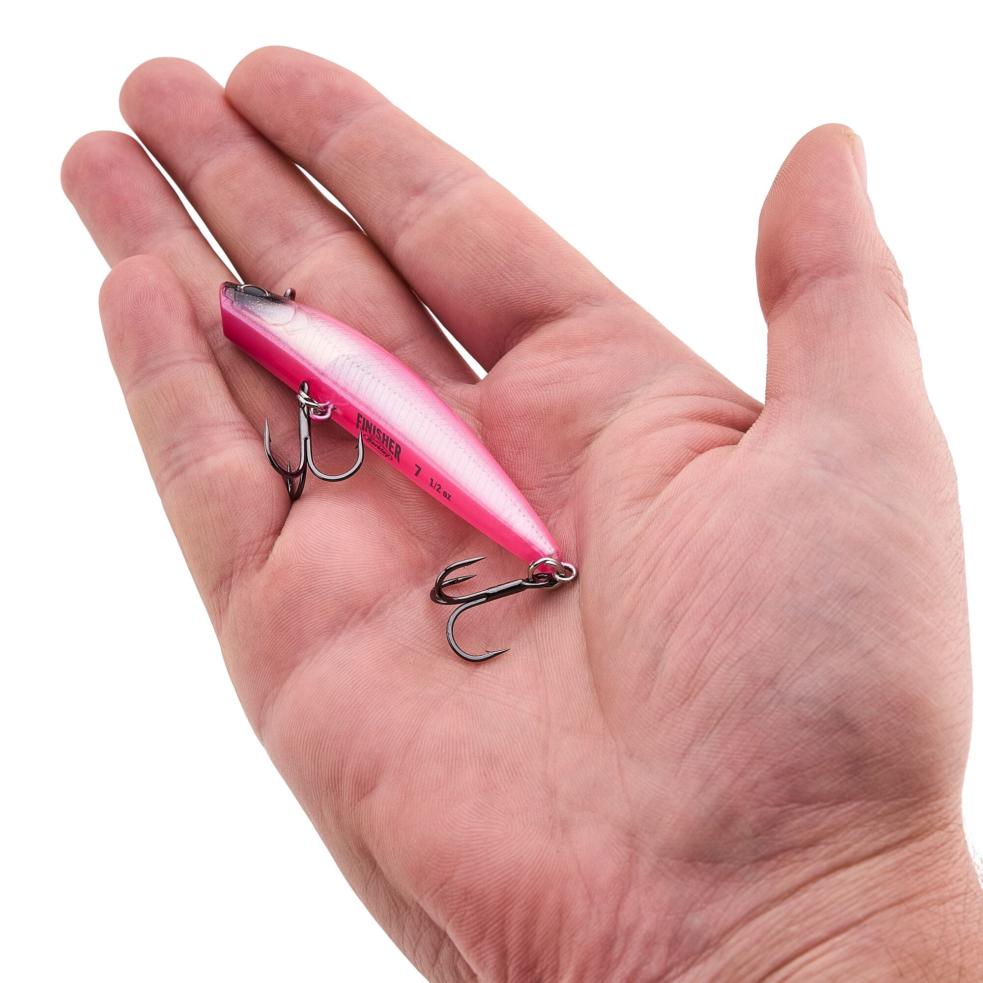 Berkley Finisher, 2.75 in, Glide Baits, Pink Pearl (1 Count)