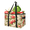 Multicolor 3, variant on ADECORIVY Apples Fruit Reusable Grocery Bags, Foldable Shopping Bags for Groceries with Handles, Large Grocery Tote for Kitchen, Market, Car Trunk, Picnic