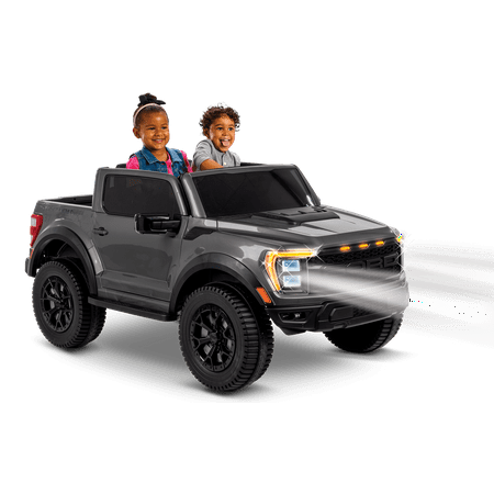 Ford F-150 Raptor 12V Battery Ride-on Toy  Carbonized Grey by Huffy