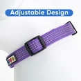 thumbnail image 5 of Pawtitas Reflective Dog Collar Adjustable for Large Dogs - Purple Collar, 5 of 9