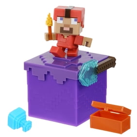 Mattel Minecraft Steve Con Piccone Azione Figura Basic – Giocattolo Ufficiale Per Bambini - 6
