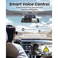 thumbnail image 5 of Cámara de espejo retrovisor 4K con Carplay y Android Auto,Espejo de 12 pulgadas delantera y trasera con control de voz para coches y camiones, pantalla táctil inteligente/grabación de bucle/asistencia, 5 of 5