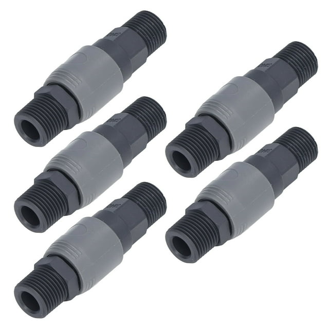 Quick Connects Fitting, Self Locking Quick Connect High Hardness Non Rust PVC Aging Prevention For Industry SM+PM-20,SM+PM-30,SM+PM-40