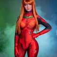thumbnail image 3 of Disfraz de Cosplay de Asuka Langley Soryu Mari Rei Ayanami para adultos y niños, mono de prueba de Asuka, traje Zentai, mono de Halloween, 3 of 5