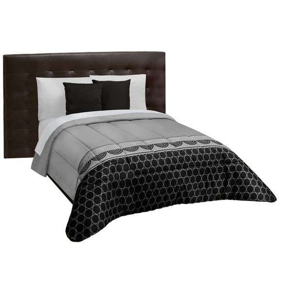 Edredón Con Sábanas Matrimonial Elefantito Negro Dos Vistas Zen