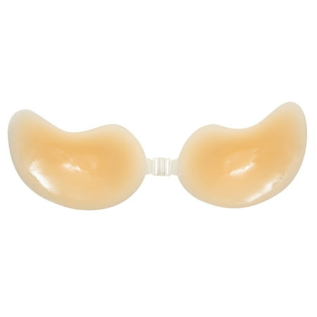 Adhesive Bra Invisible Sticky Strapless Push up Backless Reusable Silicone Covering Bras