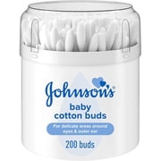 Johnson's Baby Cotton Buds - 1 X 200 Drum