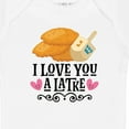 thumbnail image 4 of Inktastic Hanukkah Cute Latke Dreidel Girls Baby Bodysuit, 4 of 5