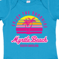 thumbnail image 4 of Inktastic Summer Enjoy the Sunshine Myrtle Beach South Carolina Pink Boys or Girls Baby Bodysuit, 4 of 5