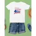 thumbnail image 3 of July 4Th Independence, Day T-Shirt Juniors -Image by Shutterstock,  x-Small, 3 of 4