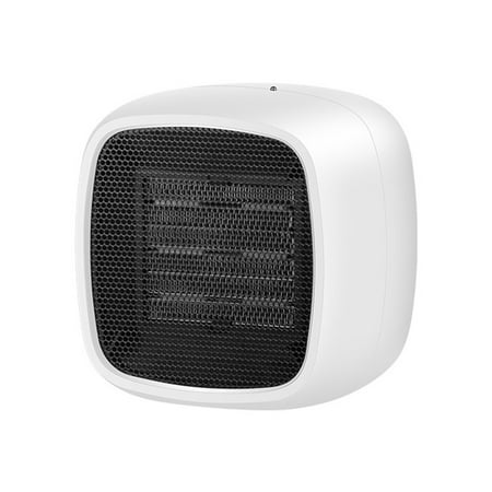 

Electric Space Heater 800W 360 Degree Oscillating Heating 2 Modes for Home and Office White UK Plug