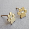 thumbnail image 5 of AYYUFE Women Dog Cat Palm Paw Ear Stud Earrings Party Jewelry Accessories Gift Alloy Gold, 5 of 8