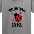 thumbnail image 4 of Inktastic Birthday Girl Cute Ladybug Youth T-Shirt, 4 of 5