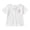 A-White53, variant on Toddler Girls Tshirts Soft Summer Short Sleeve Embroidery Rabbit Print T-Shirts Casual Slim Fit Active Girls T-Shirts