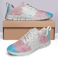 thumbnail image 4 of Transgender Pride Flag Art Shoes for Men Women Running Sneakers Breathable Casual Sport Tennis Shoes Gift for Him Her White Size 12, 4 of 5