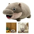 thumbnail image 2 of lanema Moo Deng Pygmy Hippoes Plushes Toy Soft Stuffeds Animal Pillow for Kids and Adults, 2 of 7