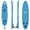 Blue, variant on Goplus 10' Inflatable SUP Board Portable Adjustable Stand Up Paddle Board with 5 D Rings Red