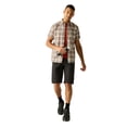 thumbnail image 4 of Regatta Mens Checked Insect Repellent Short-Sleeved Travel Shirt, 4 of 5