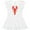 AA-White, variant on Inktastic Lobster Cute Ocean Creature Girls Baby Dress