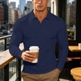 thumbnail image 2 of Bxsruta Mens Long Sleeve Activewear Shirt Moisture-Wicking Breathable Everyday Workout Top, 2 of 8