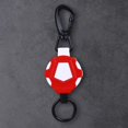 thumbnail image 4 of POINTERTECK Easy-to-pull Buckle Rope Keychain Retractable Ring Anti Lost (Black White), 4 of 9