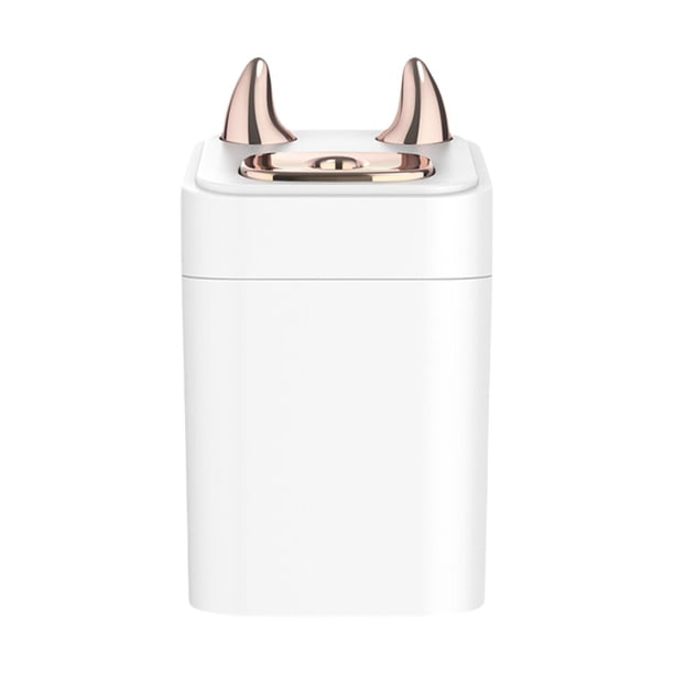 Humidificador de aire para coche, difusor inteligente ajustable, portátil y cómodo. Blanco