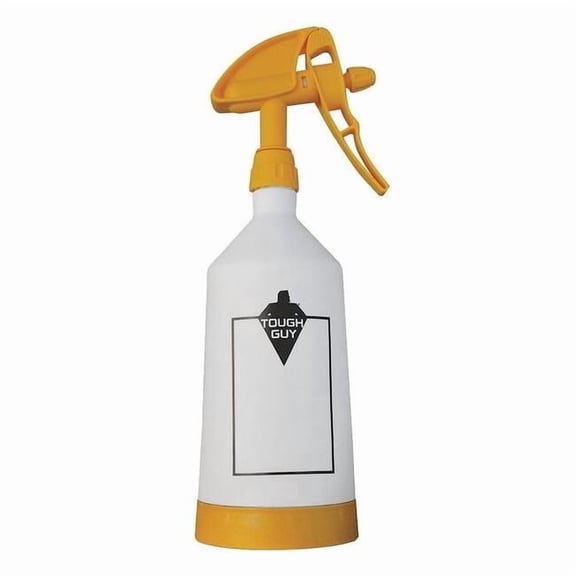 Tough Guy 0.5L White/Yellow, Plastic Dual Spray Bottle 35WT52