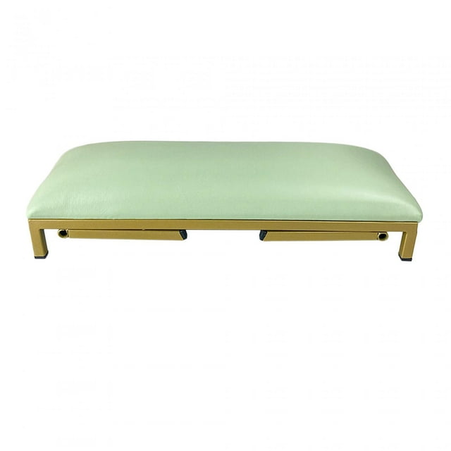 HILABEE Nail Hand Pillow Professional Adjustable Height Manicure Tool Manicure Hand Rest Light Green