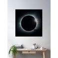 thumbnail image 2 of Moon Poster Wall Art, Modern Wall Decor, 16x16 UNFRAMED, 2 of 3
