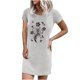 thumbnail image 1 of Vestido Seaxy de manga corta con estampado de verano y cuello redondo informal a la moda para mujer Fridja bnh3255, 1 of 4