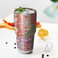 thumbnail image 3 of 30oz Pioneer Flower Tumblers Stainless Steel Tumbler with Lid and Straw,Vacuum Insulated Double Wall Travel Tumbler Cups Mug with Cleaning Brush for Coffee,Tea, 3 of 7