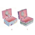 thumbnail image 2 of Musical Jewelry Box, Musical Jewelry Box Dancing Figurine Mirror Musical Movement Dance Sing Birthday Gift for Girls, 2 of 8