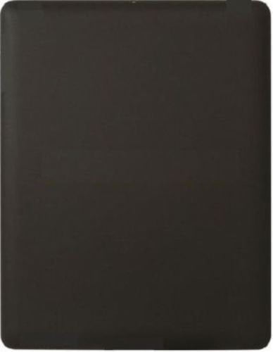 black premium rubberized snap on hard protector back shell case cover for apple ipad 1 16gb 32gb 64gb