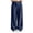 Blue, variant on Women's Casual Pants Corduroy Straight Leg Lounge Pants Plain Loose Trousers Fashion Long Pants (White, M)