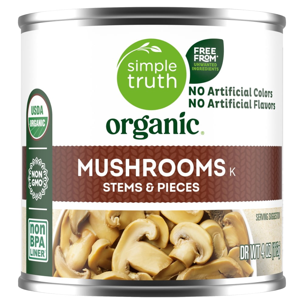 Simple Truth Mushrooms 4 oz - 5 Pack