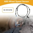thumbnail image 2 of Unique Bargains ABS Wheel Speed Sensor No.47911AV700 Front Left ABS Sensor Anti-lock Braking System Sensor for Nissan Primera 2002-2013, 2 of 7