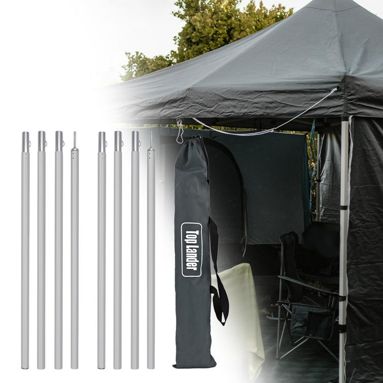 Heavy Duty Tarp Poles Tent Pole CAMULAND S, Heavy Duty Trap Poles